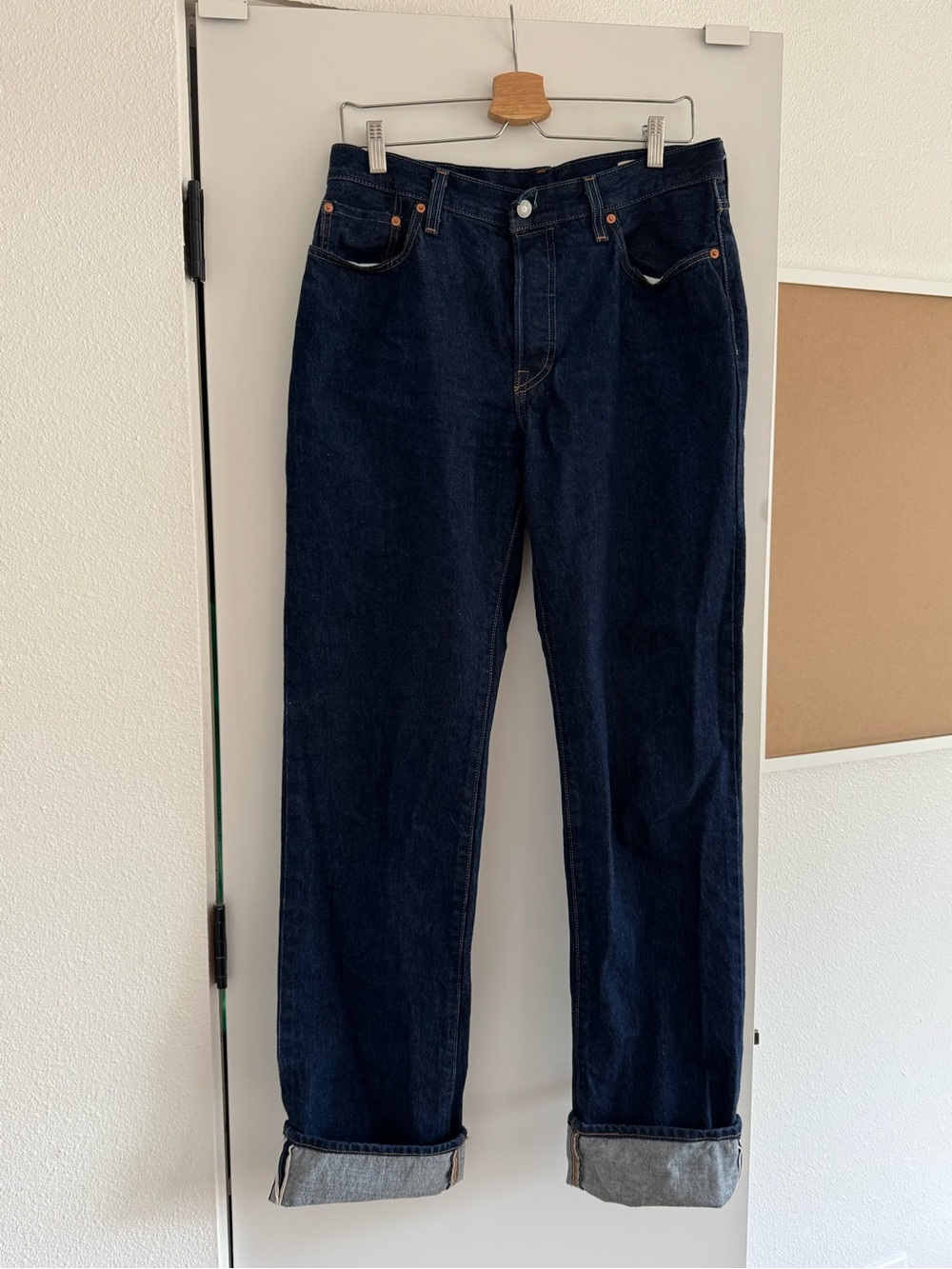 Levi’s 501 Selvedge, dark blue - W29/L36